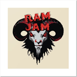 Ram Jam // 70s Vintage Music Fan Art Posters and Art